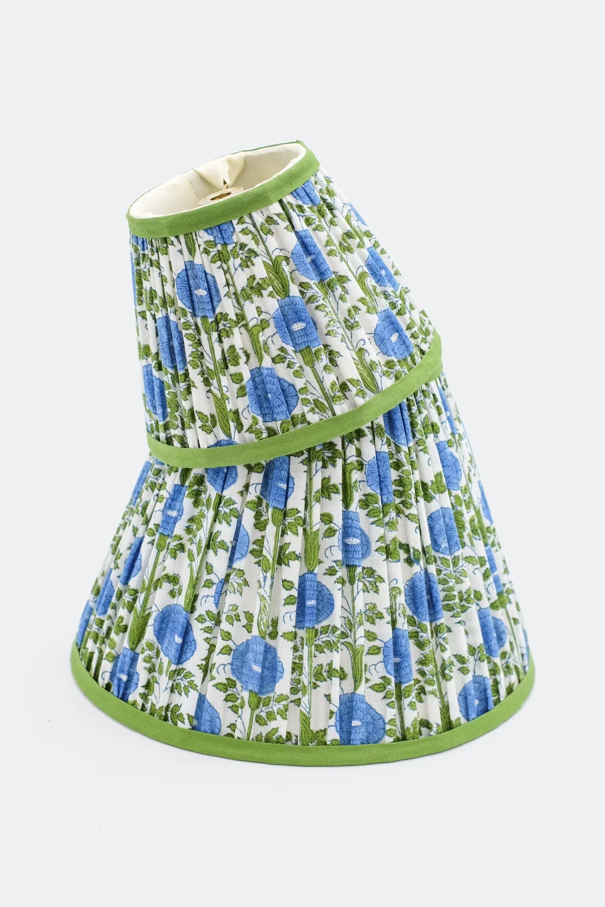 Blockprint Lampshades