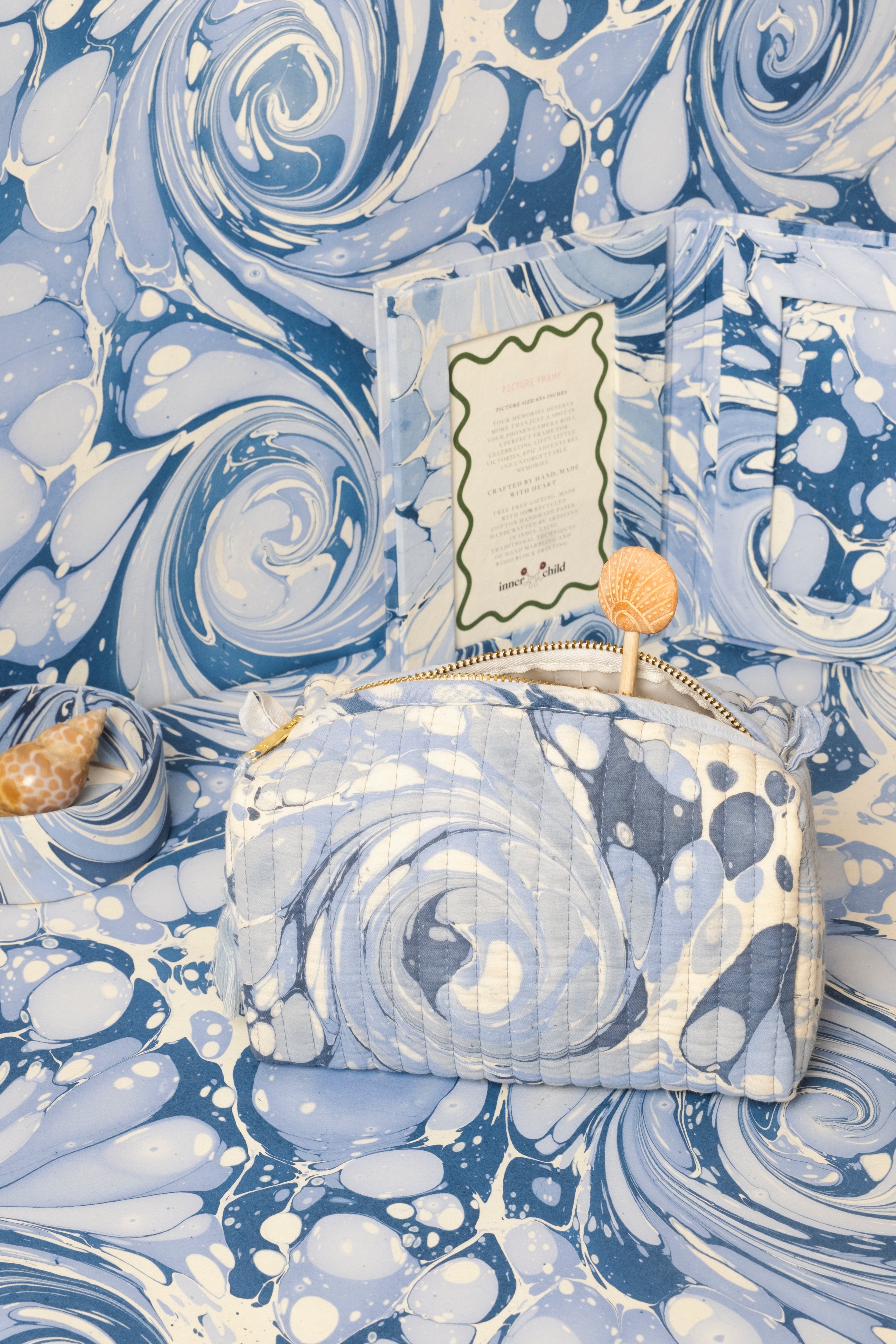 Hand-Marbled Collection