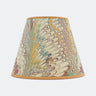 10" Hand-Marbled Empire Lampshade — Flatiron Feathers
