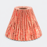 10" Hand-Marbled Pleated Empire Lampshade — Florentine Pink