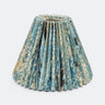 10" Hand-Marbled Pleated Empire Lampshade — Nila Feathers