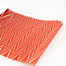 Hand Marbled Candy Cane Gift Wrapping Paper Sheet - Pack of 5