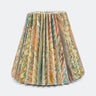 8" Hand-Marbled Pleated Empire Lampshade — Flatiron Feathers