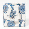 Floral Vines Blockprint Gift Bag in Blue