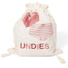 Lingerie Pink Embroidered Travel Packing Bag