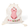 Swimsuit Embroidered Travel Packing Bag