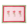 Dahlia Gingham Blockprint Placemat