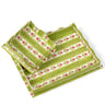 Nesting Scalloped Cottage Garden Blockprint Trays in Green