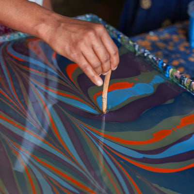 Natural dye process