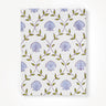 Seashell A5 Blockprint Notebook in Blue