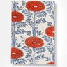 Blockprint A6 Notebook in Araminta Red