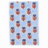 Blockprint A6 Notebook in Blue Daisies