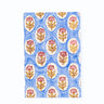 Blockprint A6 Notebook in Purple Blue Daisies