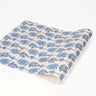 Blockprint Floral Vines Gift Wrapping Paper Sheets in Blue - Pack of 5
