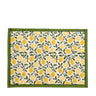 Capri Lemons Blockprint Placemat