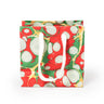 Christmas Gems Hand Marbled Gift Bag