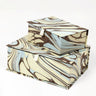 Hand-Marbled Keepsake Box Set in Kyoto