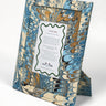 Hand-Marbled Large Wall Picture Frame in Nila Feathers, 5x7