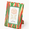 Hand-Marbled Picture Frame in Gilded Holiday, 4x6