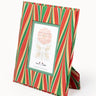 Hand-Marbled Picture Frame in Gilded Holiday, 5x7