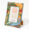 Hand-Marbled Picture Frame in Marais, 4x6
