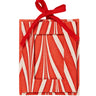 Mini Hand-Marbled Picture Frame Ornament | Candy Cane