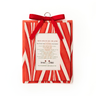 Mini Hand-Marbled Picture Frame Ornament | Candy Cane