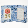 Hand-Marbled Picture Frame Folding Book, 4x6 in Ocean Wave