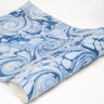 Hand-Marbled Ocean Wave Gift Wrapping Paper Sheets