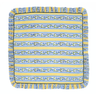 Provence Ruffled Blockprint Napkin, Set of 4