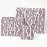 Purple Forget-Me-Not Blockprint Gift Bag