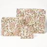 Blockprint Gift Bag in Rose Garden