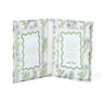 Blockprint Picture Frame Folding Book, 4x6 in Forget-Me-Not