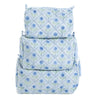 Mona Blockprint Makeup Bag in Blue