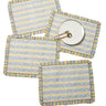Provence Blockprint Placemat in Butter Yellow