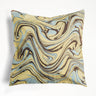 Kyoto Hand-Marbled Square Pillow, 20x20