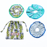 Maine Block Print Scrunchie Set