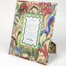 Hand-Marbled Large Wall Picture Frame in Multicolor, 5x7