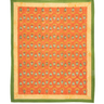 Orange Buti Blockprint Dish Towel