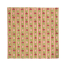 Vintage Floral Stripe Napkins, Set of 4