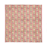 Vintage Floral Stripe Napkins, Set of 4 — Purple