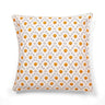 Seashell Blockprint Pillow — Orange