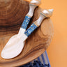Seashell Serving Set in Blue