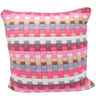 Pink Tetris Sujani Puff Pillow