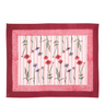 Wildflower Blockprint Placemat